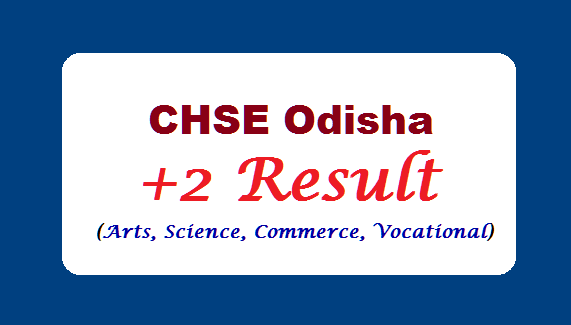 Odisha +2 result