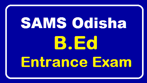 Odisha b.ed application, admit card, result