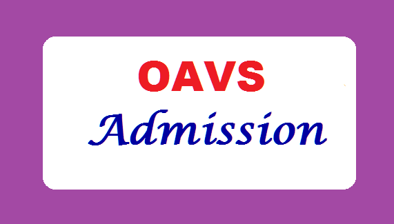 oavs entrance application, admit card, result